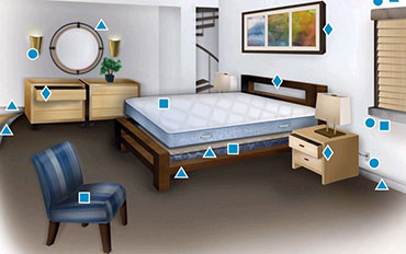 Bed Bug Treatment Areas